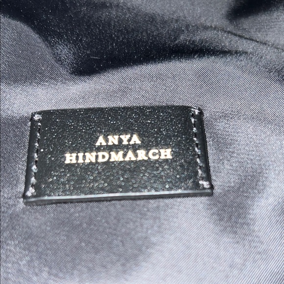 Anya Hindmarch E/W Eyes Mini Crossbody Black Tote - Picture 4 of 12